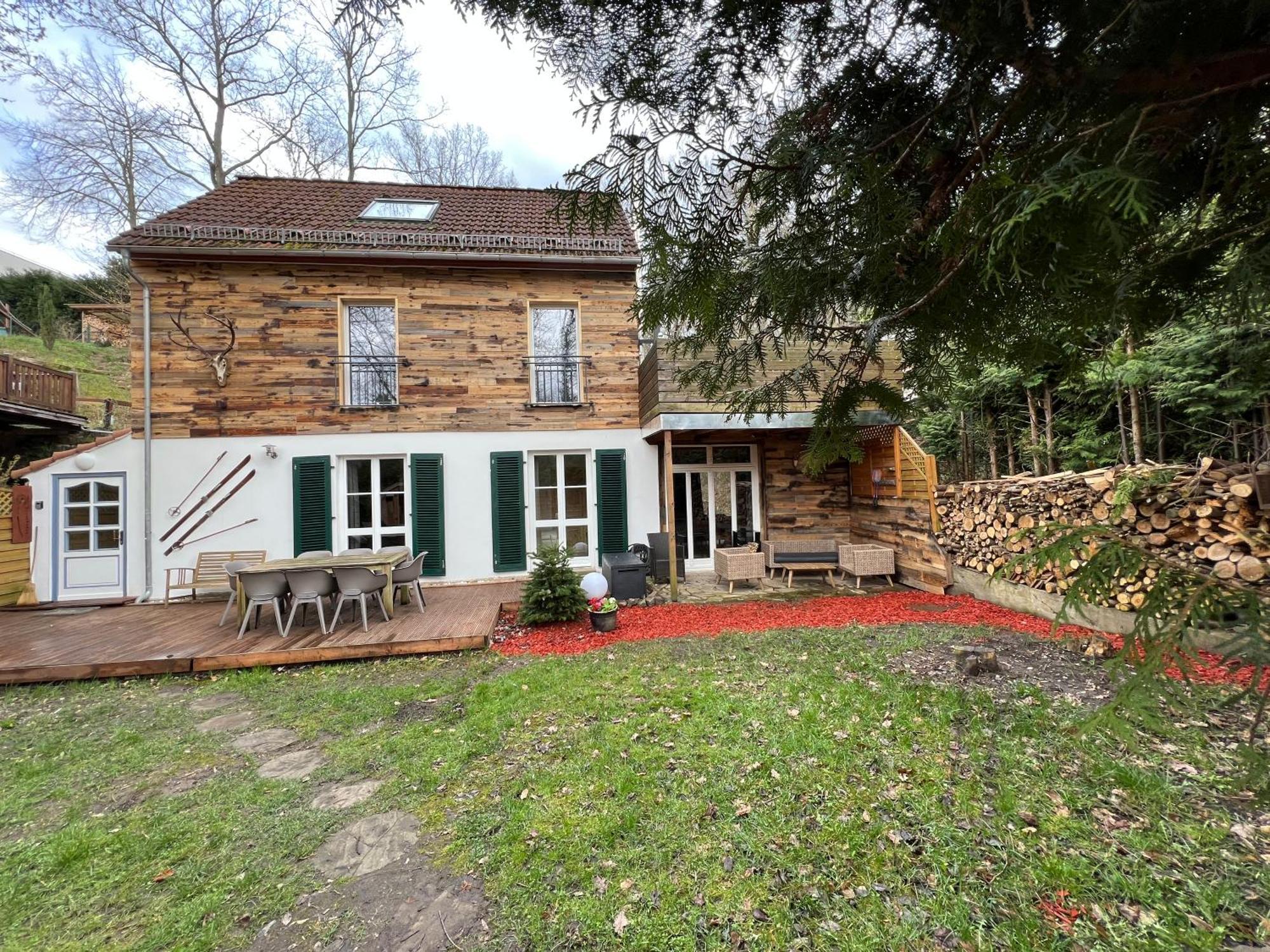 Chalet Ferienhaus Dresda Exterior foto