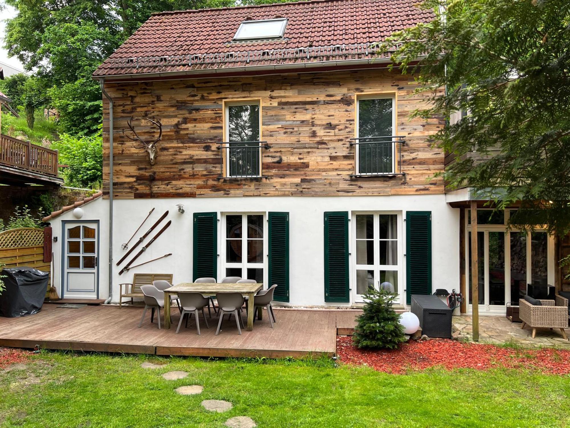 Chalet Ferienhaus Dresda Exterior foto